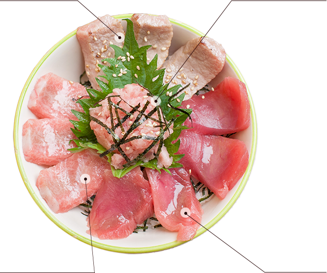 京都 伏見桃山 マグロガレージ でまぐろ丼ランチを